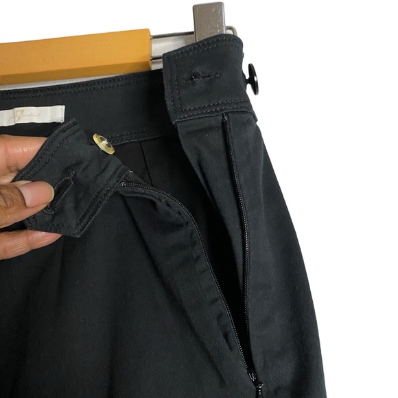 7 For All Mankind Women's Black Mini Skirt - Picture 4 of 7